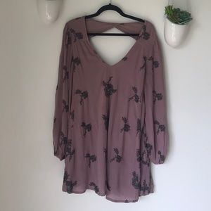 Free people embroidered dress
